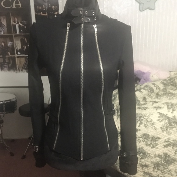 Killstar Jackets & Blazers - Killstar Mara So Zipped Jacket